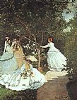 The women in the Garden by Claude Monet